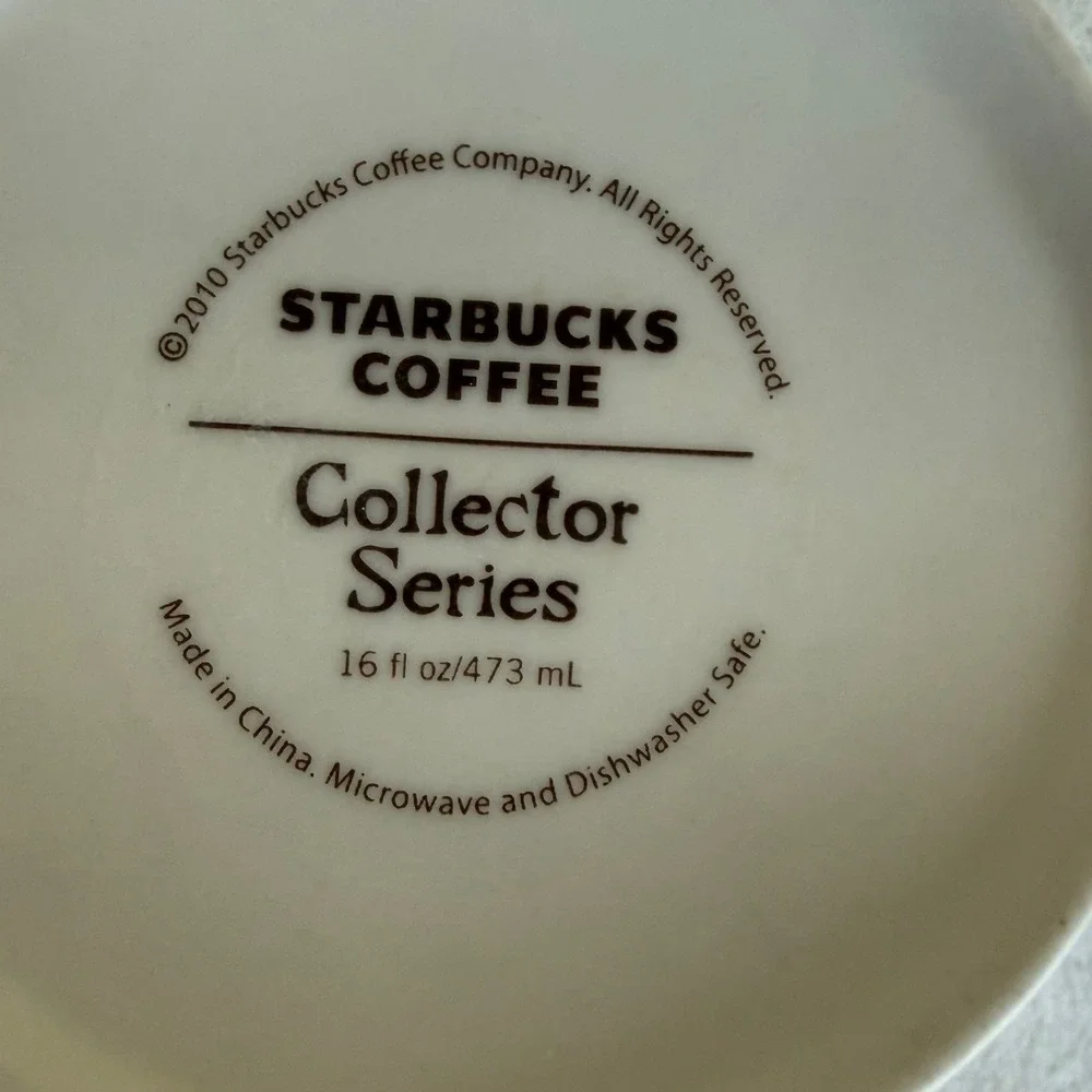 Starbucks 3010 North Carolina Collector's Series Coffee Mug 16oz Coastal Retired